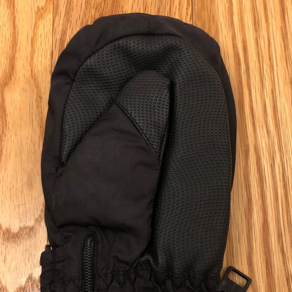 Gordini Kids Black Winter Snow Ski Mittens Size XL EUC